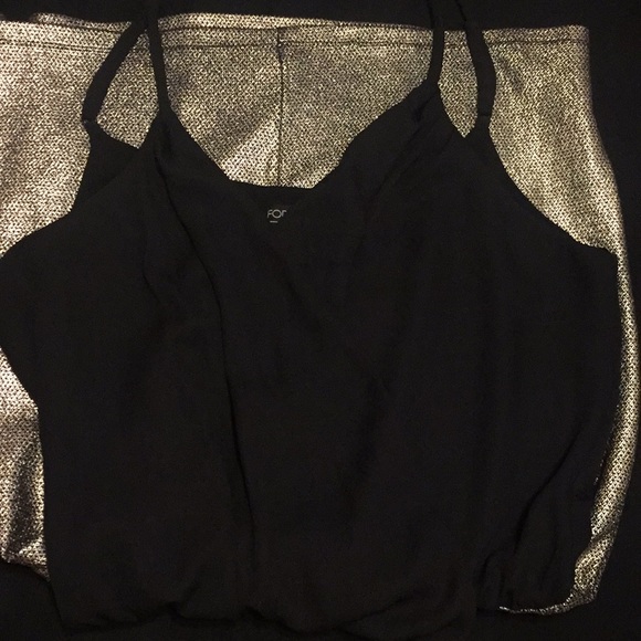 Mini Black/Gold Dress - Picture 1 of 3